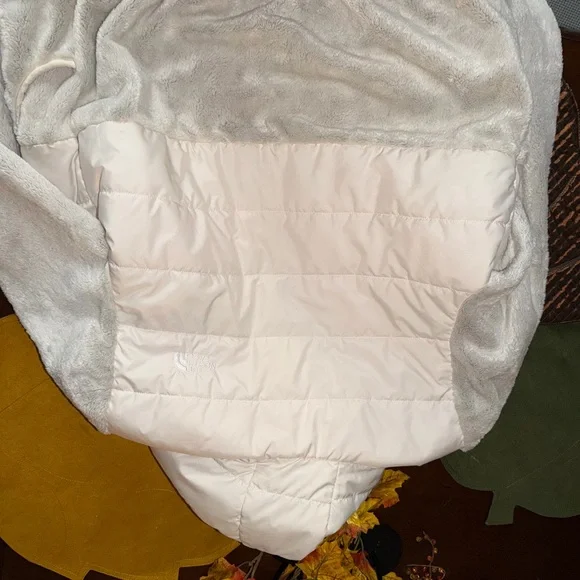 The North Face Kids Beige Teddy Jacket Jackets & Coats